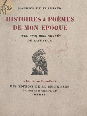 cover image of Histoire et poèmes de mon époque